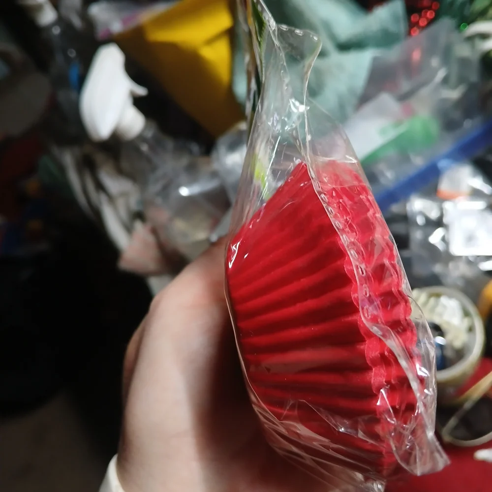 Gourmet Club Red Baking Cups - Pack of 75 X5 Packs